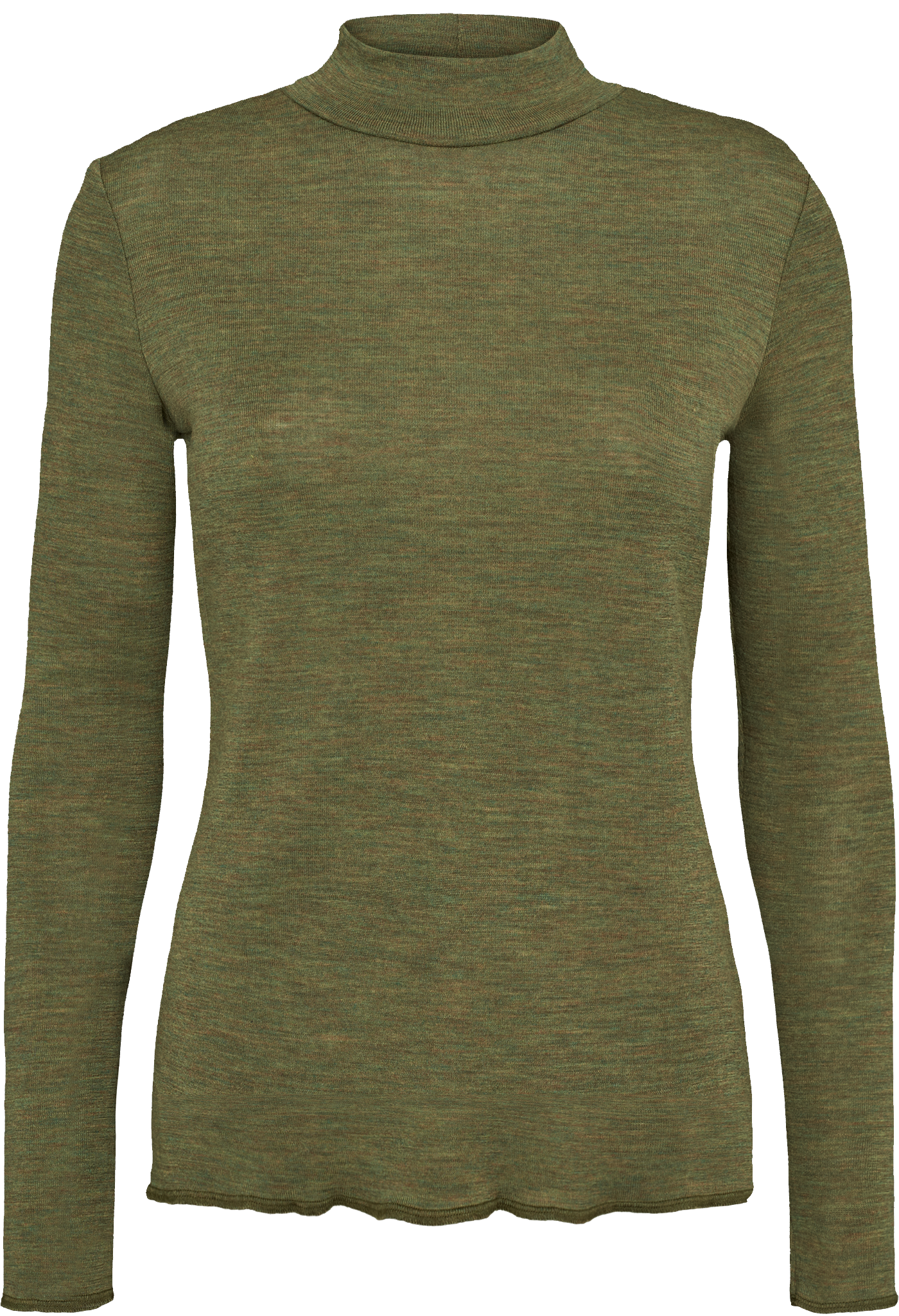 Turtleneck plain merino